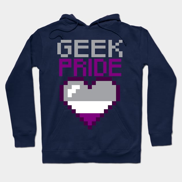 Geek Pride - ASexual Pride Hoodie by stateements